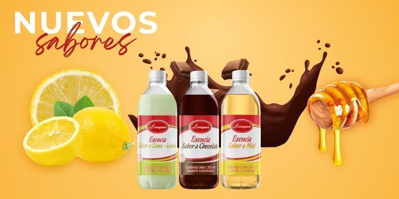 LEVAPAN PRESENTA TRES NUEVOS SABORES DE ESENCIA: LIMA LIMÓN, CHOCOLATE Y MIEL.