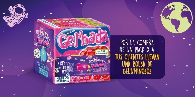 ¡GELATINA GEL’HADA® TRAE A SU NEGOCIO DIVERSIÓN Y ALEGRÍA!