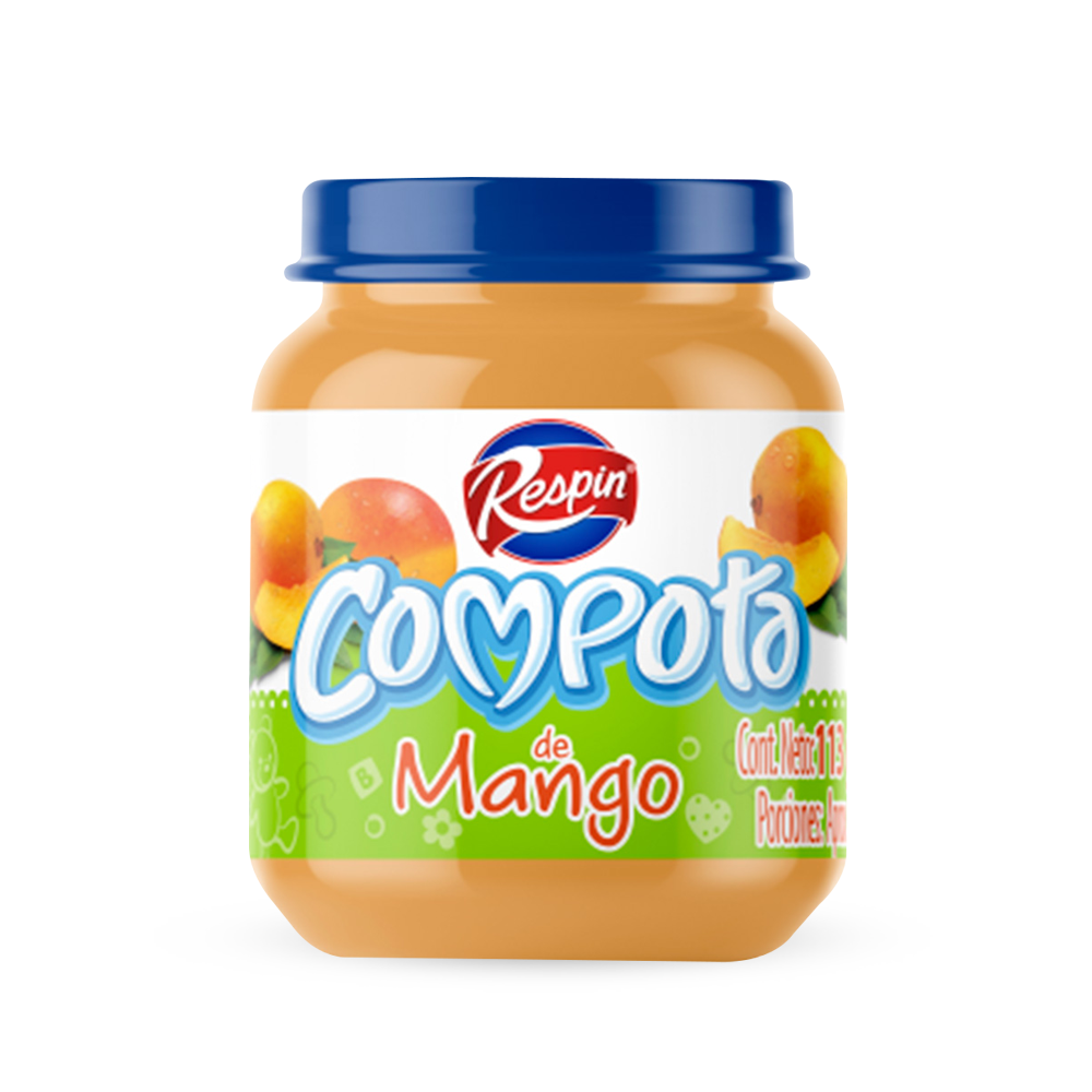 Descubre las Compotas Respin de Mango, 100% Naturales